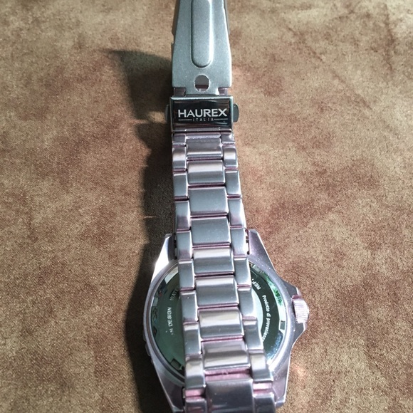 HAUREX “INK” AUTHENTIC ALUMINUM LILAC COLOR DESIGN WATCH - Picture 6 of 16